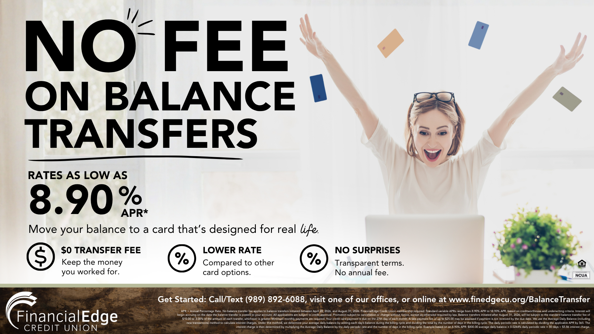 $0 Fee Balance Transfer Special